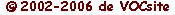 copyright de VOCsite